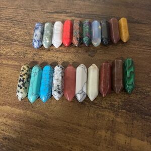 20 Pcs colorful lil crystals